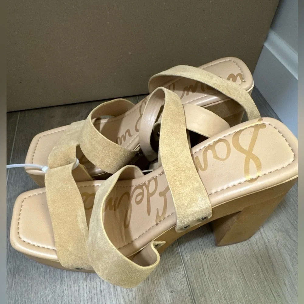 NEW! Sam Edelman Rosalind Platform Block Heel Sandal - Size 9.5